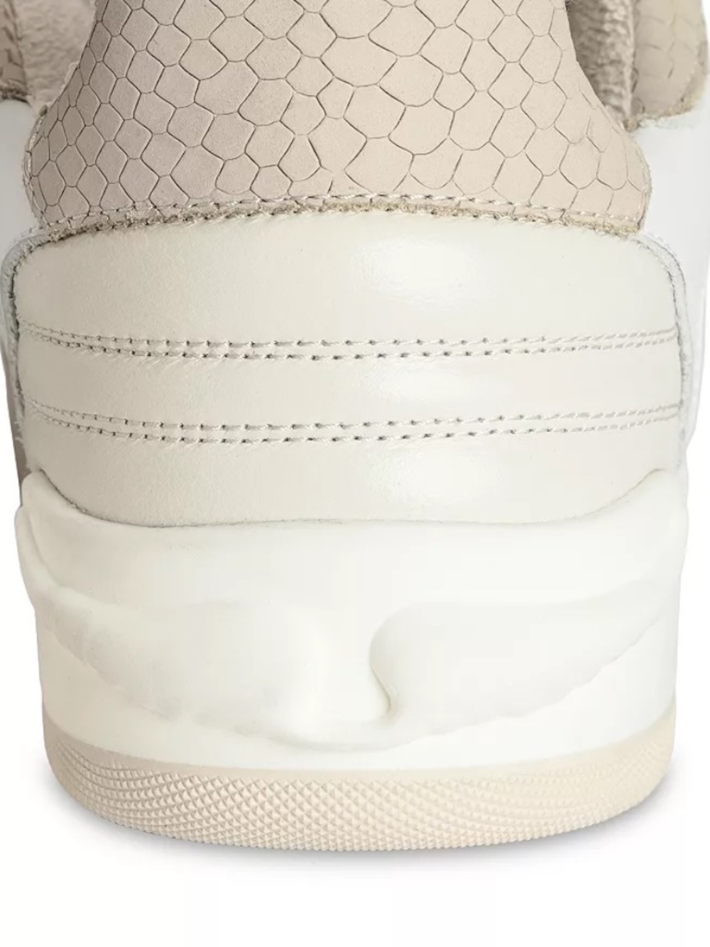 NIB | Zadig & Voltaire | Women's Low-Top Wings Sneakers with snakeskin details - Picture 5 of 14